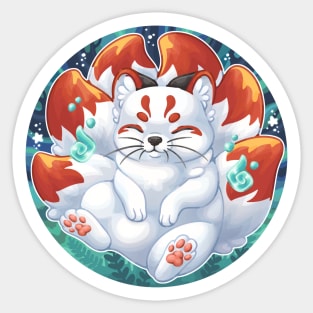 Kitsune Sticker